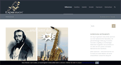 Desktop Screenshot of expression-instruments.de